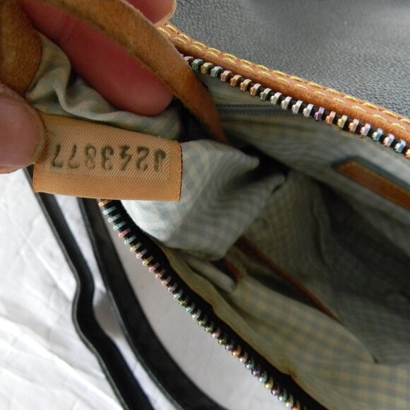 Dooney & Bourke BLACK Y2K  Vintage Charm Alphabet Mini Duffle Bag SHOULDER - Picture 11 of 13